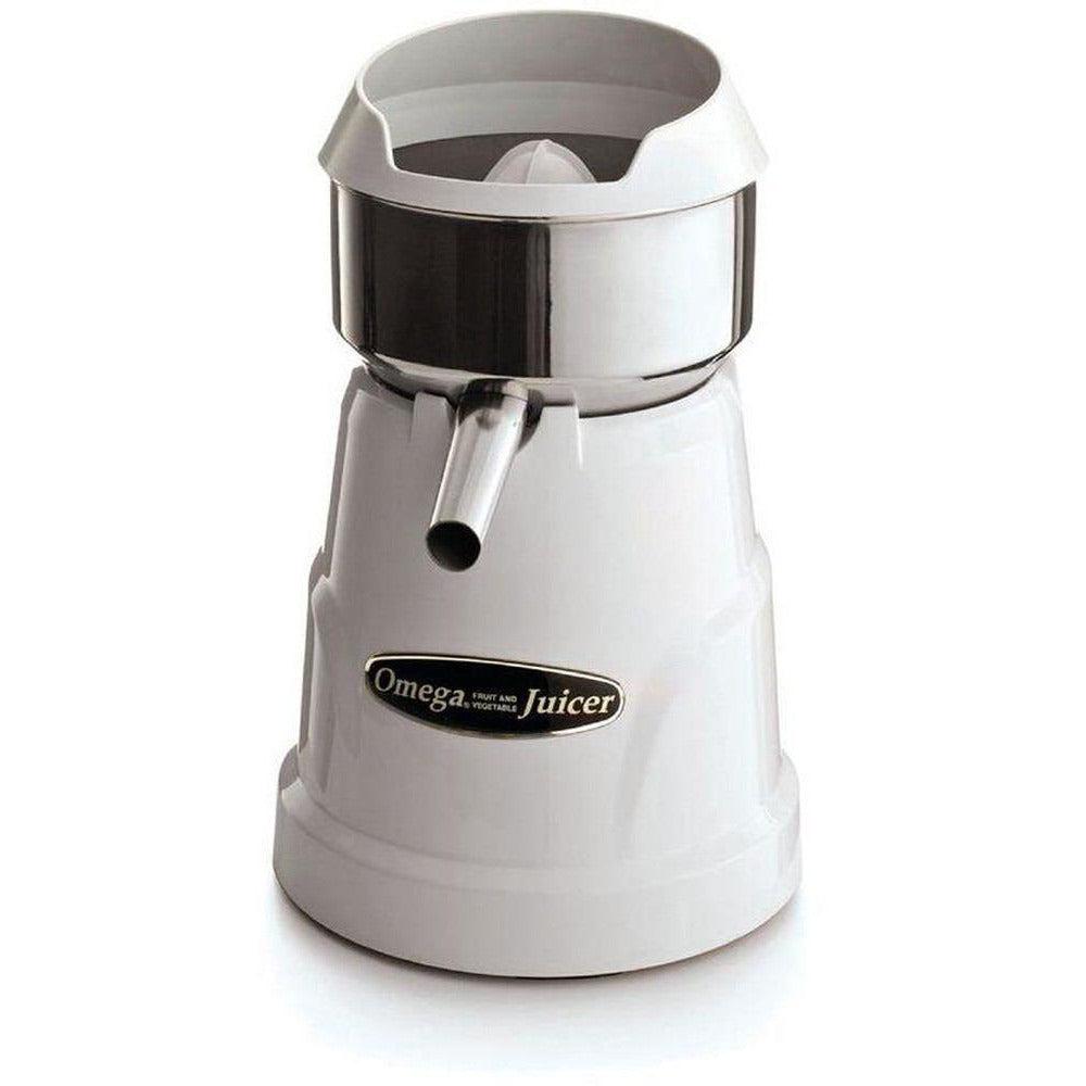 Omega C-10W Professional Stainless Steel Citrus Juicer — 120W, 150 RPM