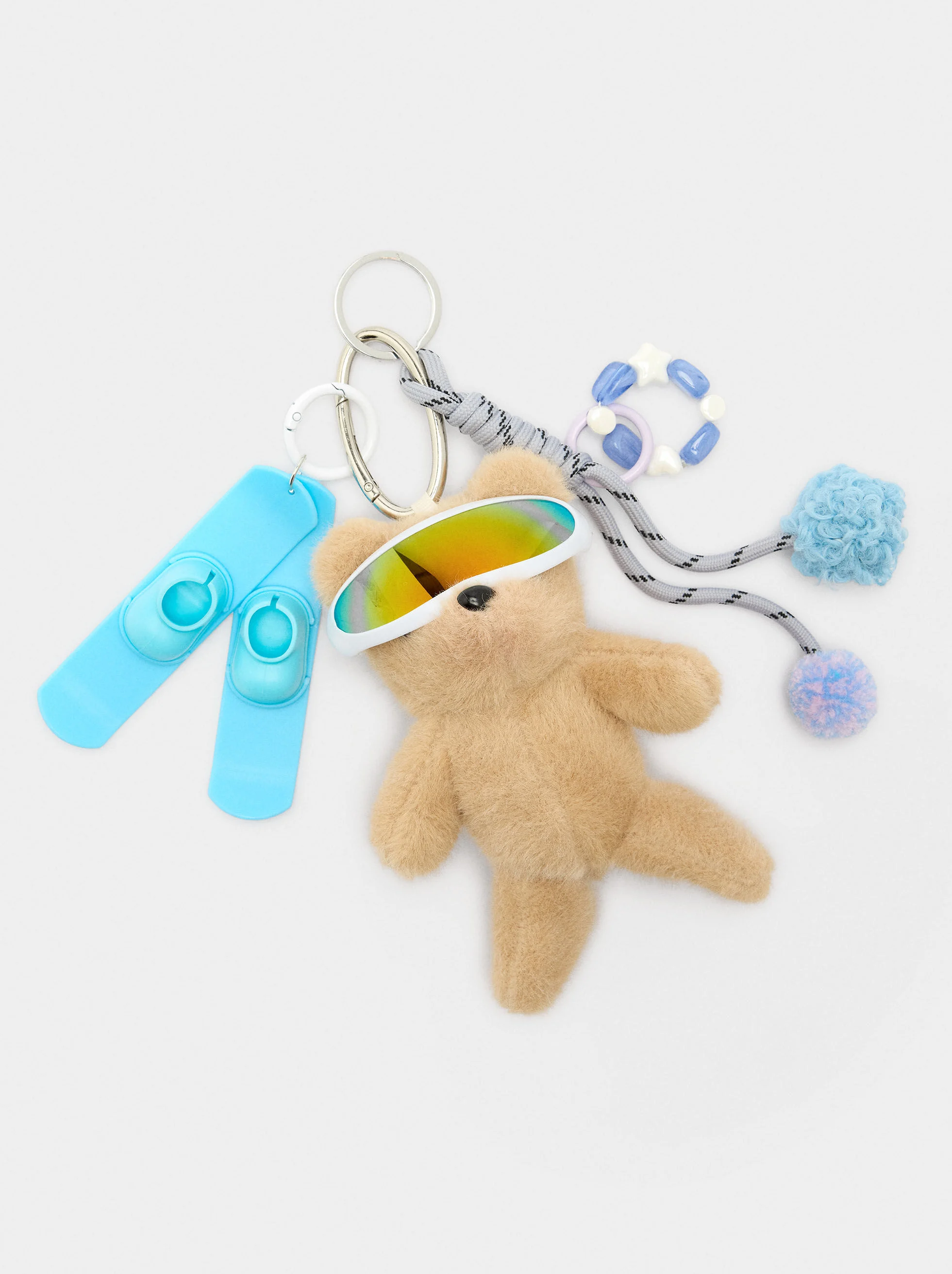 Porta-chaves charm ESQUI - La Colección del Oso