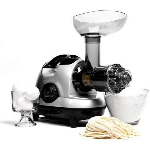 Kuvings NJE-3580U Slow Juicer — Silver Pearl Finish, 5-Year Warranty