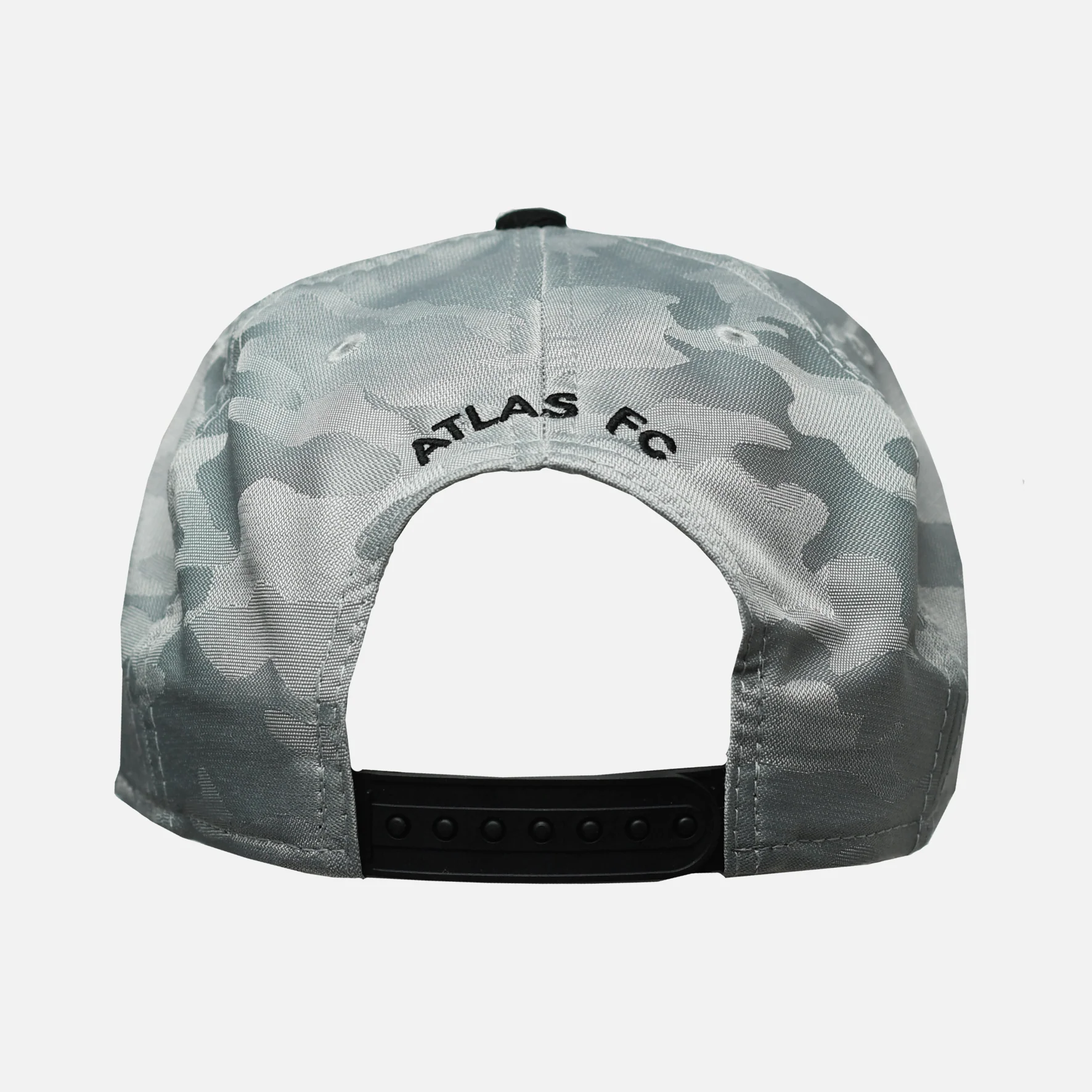 GORRA FLAT ESCUDO ATLAS FC CAMUFLAJE GRIS