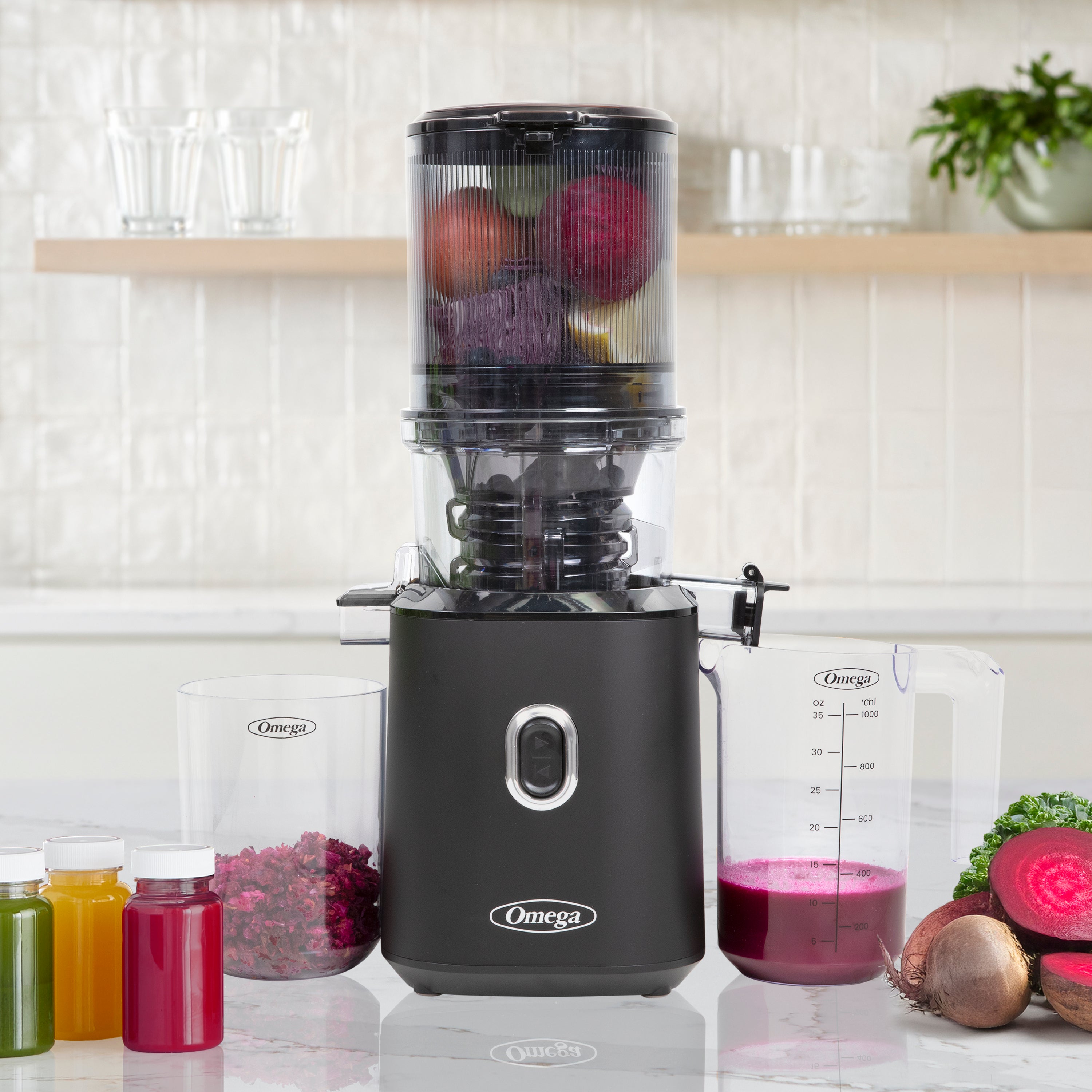 Omega Time Saving Cold Press Juicer — Slow Juicer