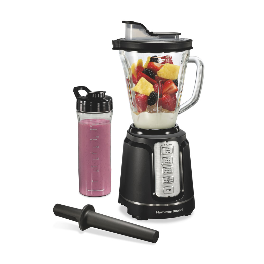 Hamilton Beach PowerBlend Duo — 825W, 52oz Glass Jar | 2-in-1 System