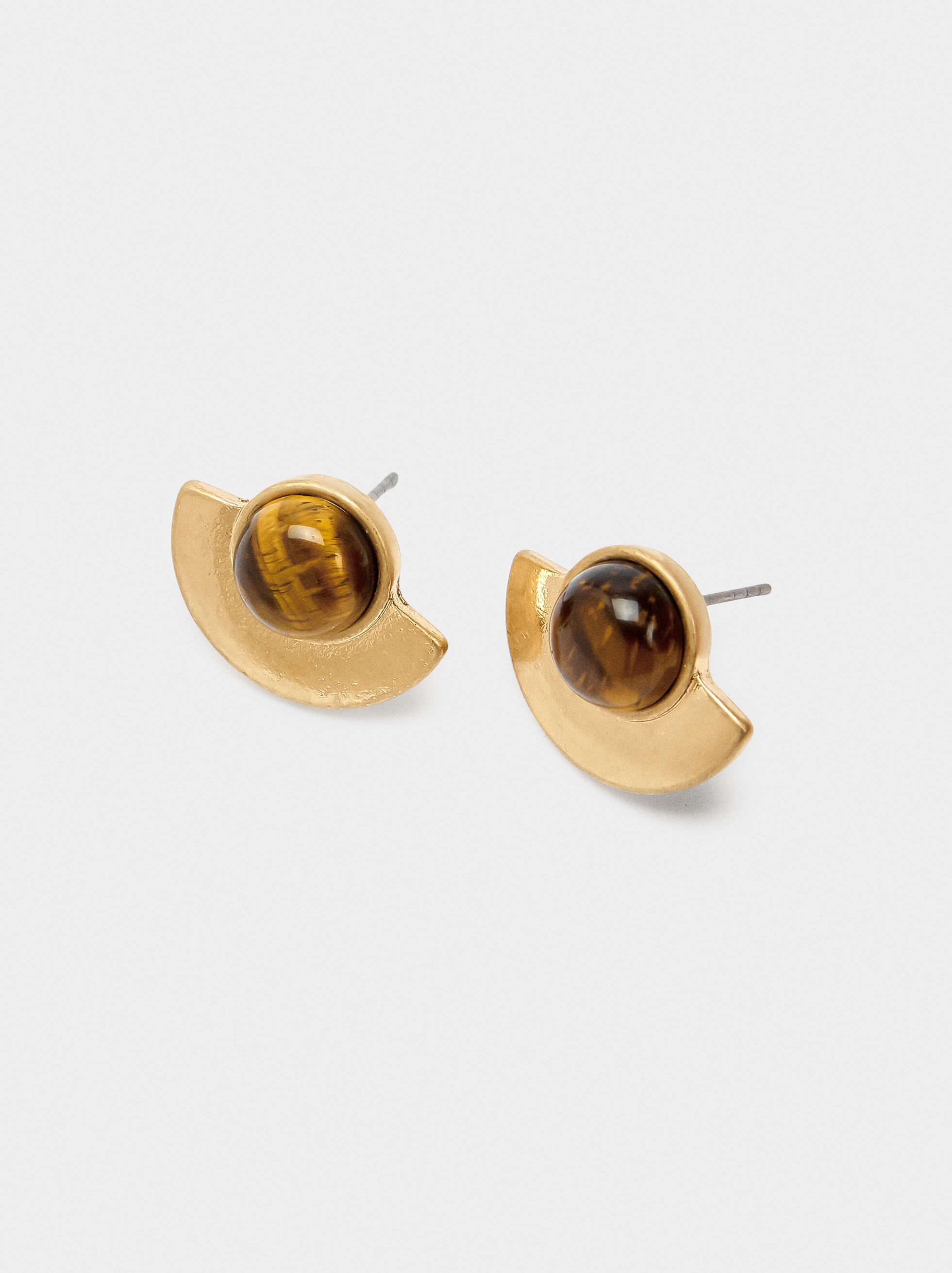 Aros de abanico con piedra