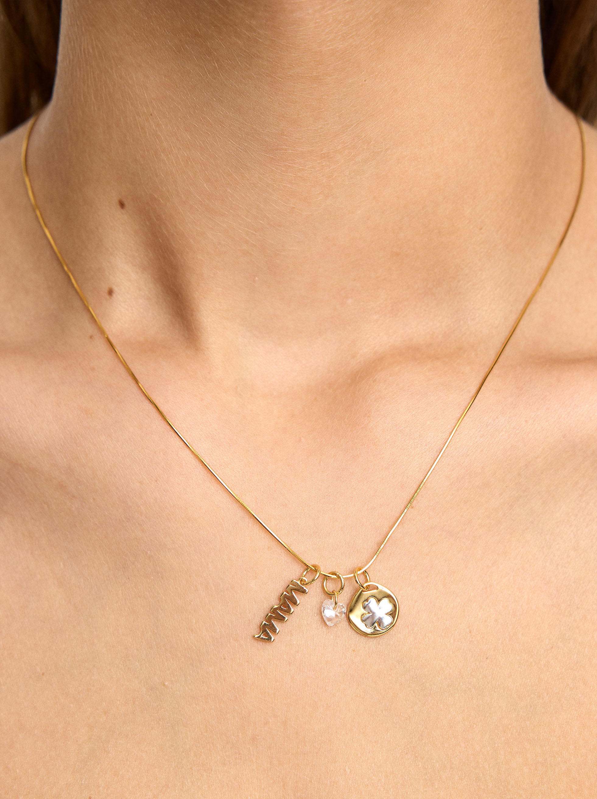 Set de charms MAMA - plata de ley 925