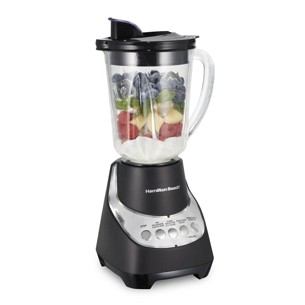 Hamilton Beach Wave~Action Quiet Blender — 800W, 48oz | 3-Year Warranty