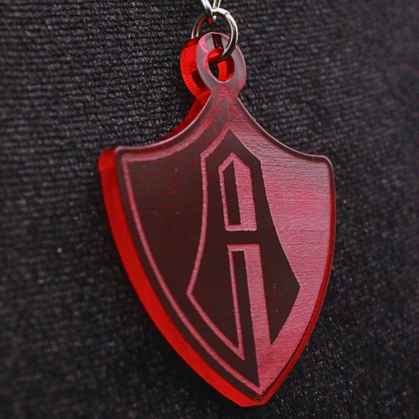 LLAVERO ACRILICO ESCUDO ATLAS FC