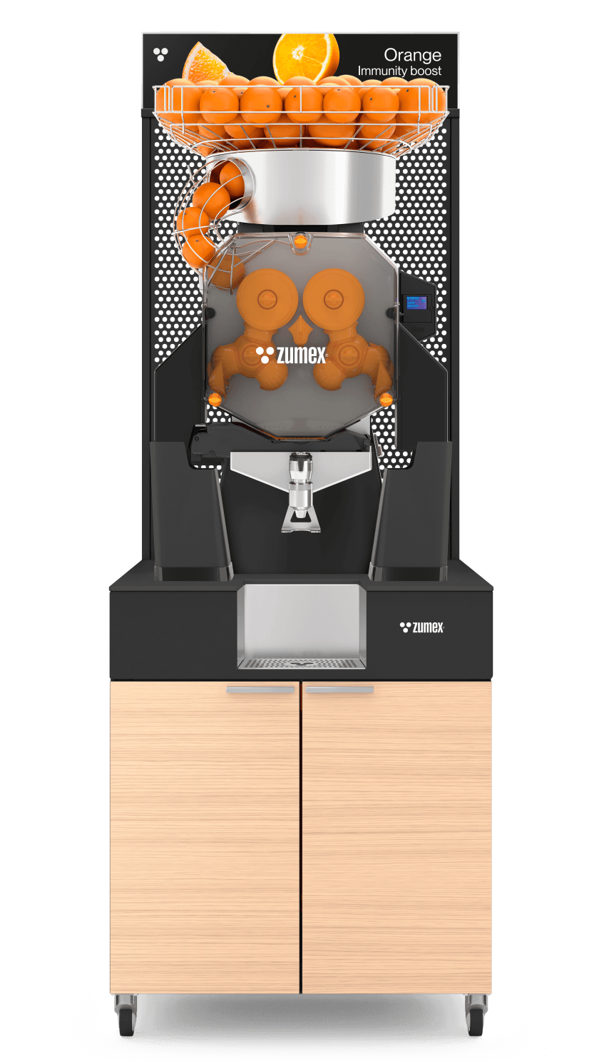 Zumex Speed Up Juice Corner Wide Automatic Citrus Juicer