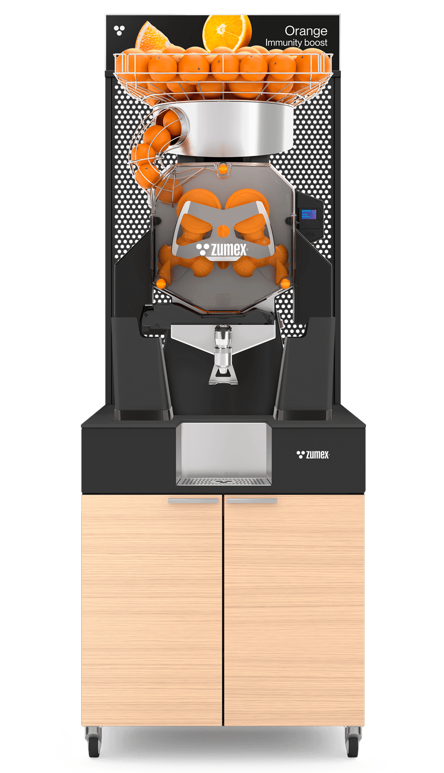 Zumex Speed S+ Juice Corner Automatic Citrus Juicer — Commercial Grade