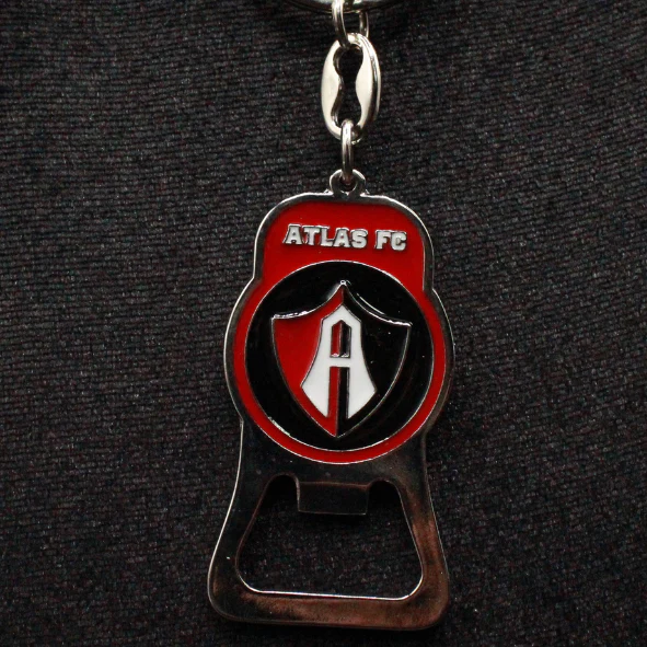 LLAVERO ATLAS FC ESCUDO CON DESTAPADOR