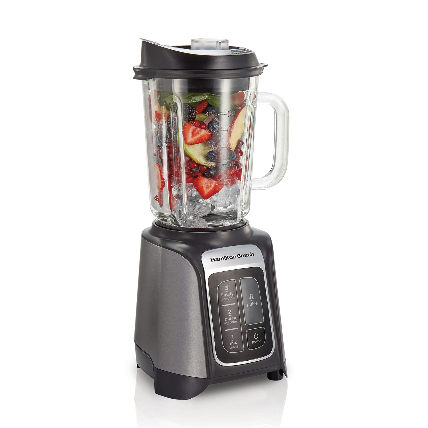 Hamilton Beach PowerMax Professional-Performance Blender — 1680W, 48oz Glass Jar