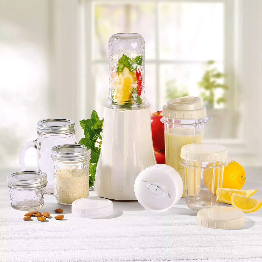 Personal Blender Original — Single-Serving, 19-Piece Mason Jar Set