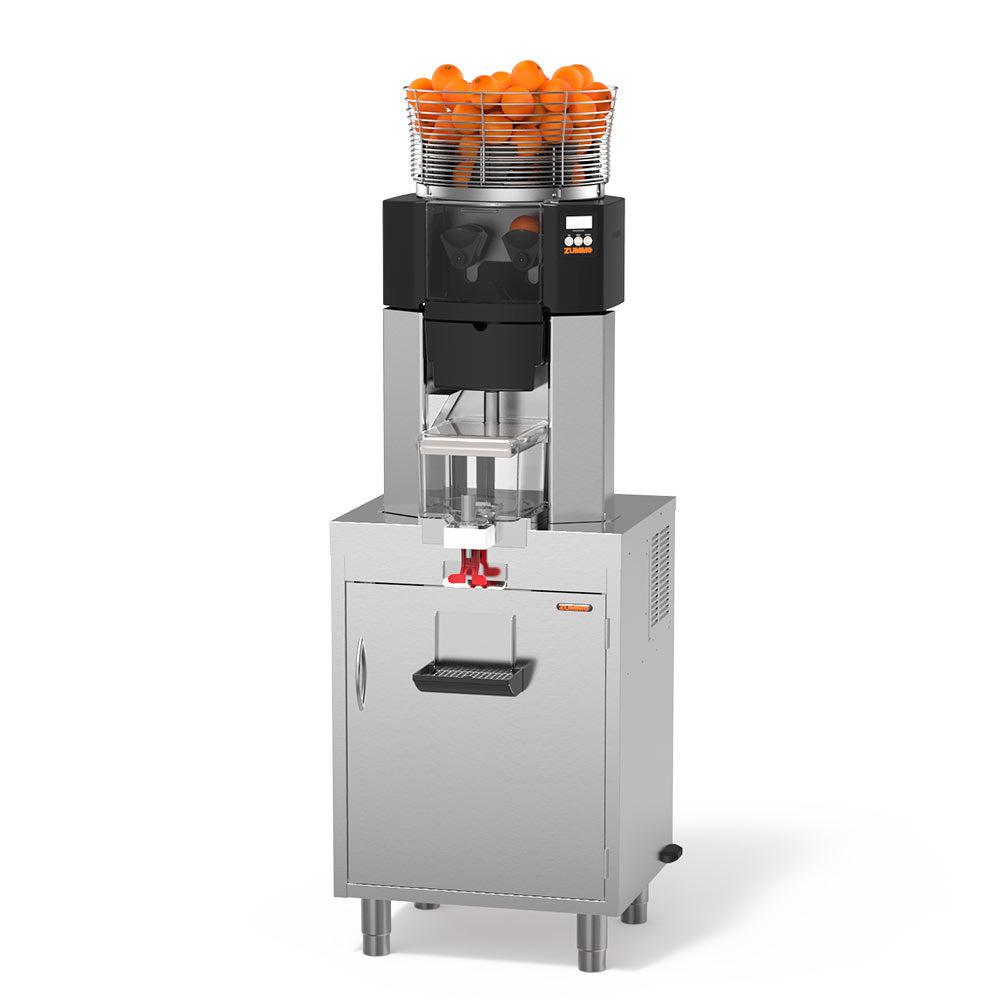 Zummo Z14 Nature Inox Self-Service Citrus Juicer — Commercial Grade, 3-Year Warranty