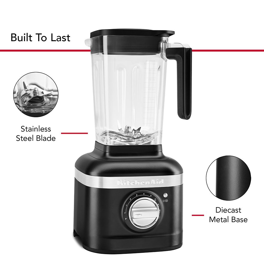 KitchenAid K400 90-Day Guarantee Variable Speed Blender — 56oz & 16oz Jars