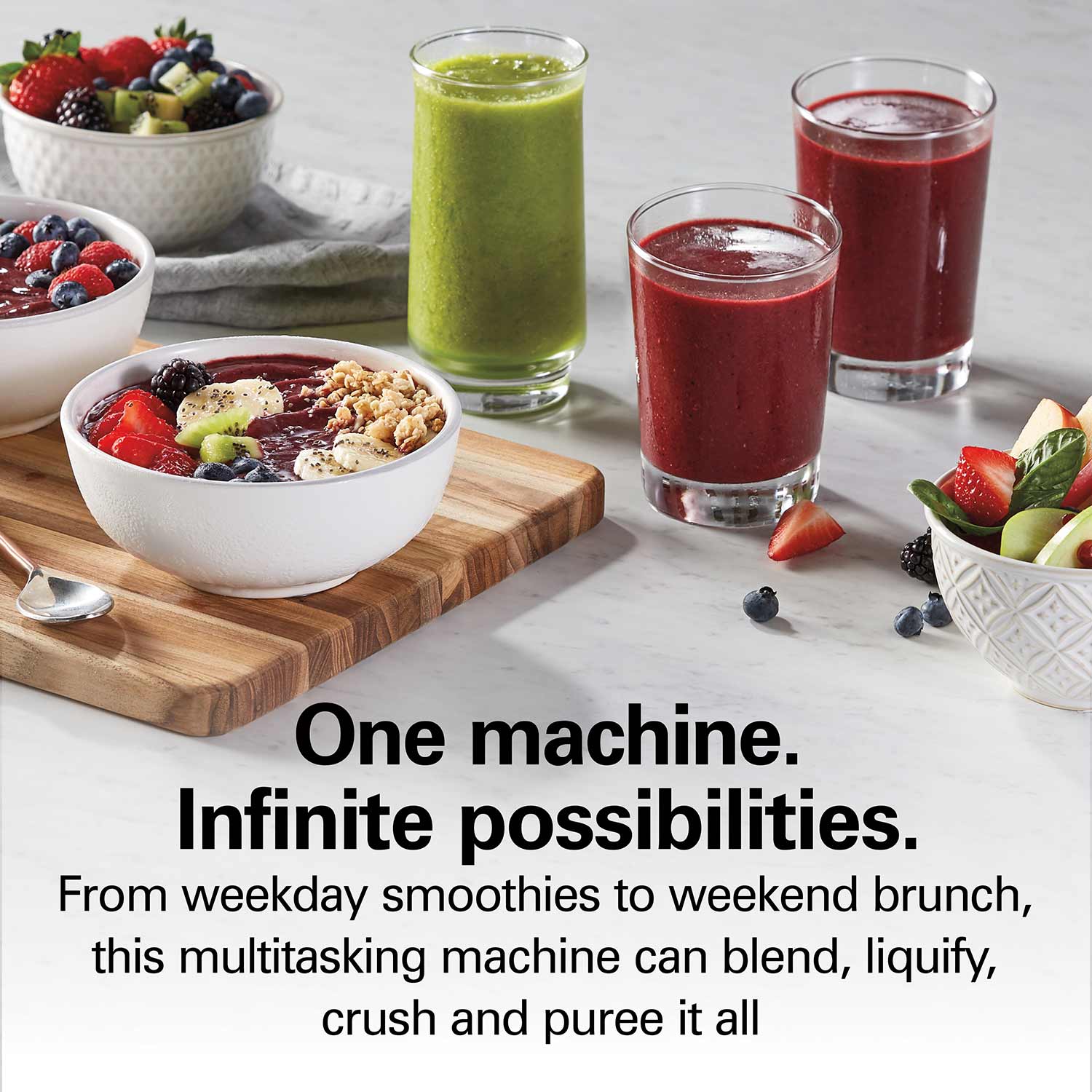 Hamilton Beach PowerMax Professional-Performance Blender — 1680W, 48oz Glass Jar