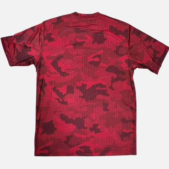 PLAYERA CAMUFLAJE ATLAS FC EN COLOR ROJO