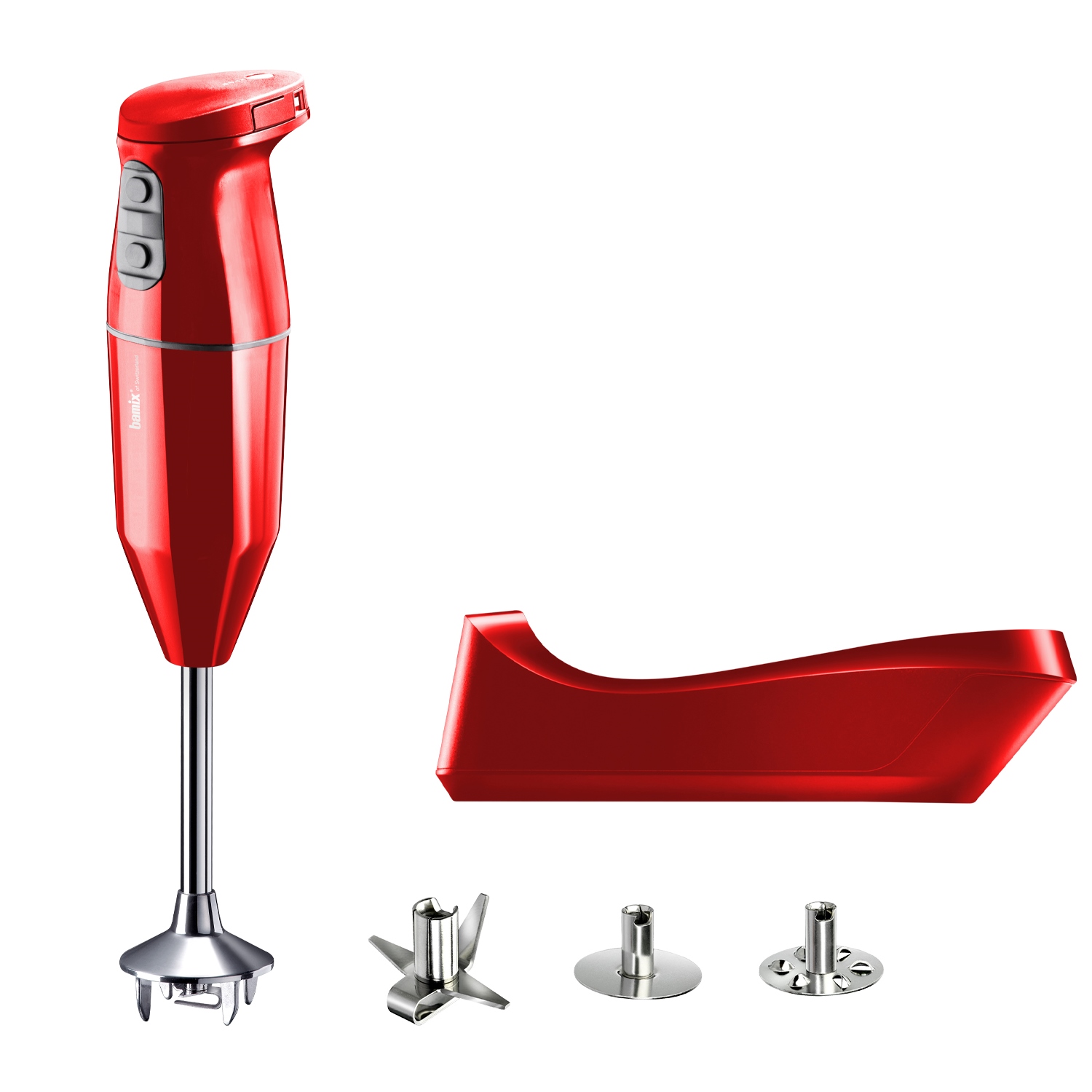 Bamix Cordless Plus Hand Blender — Red