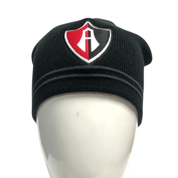 GORRO LIGERO ATLAS FC EN COLOR NEGRO