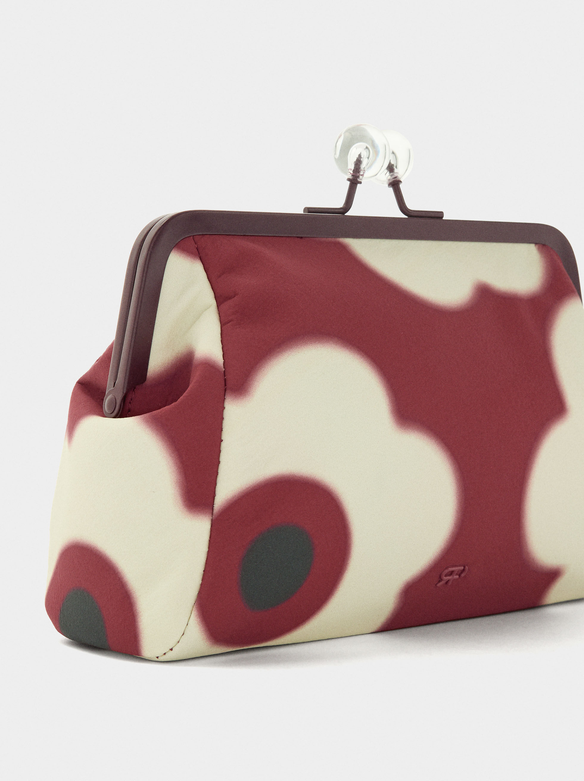 Bolsa para cosméticos estampado floral