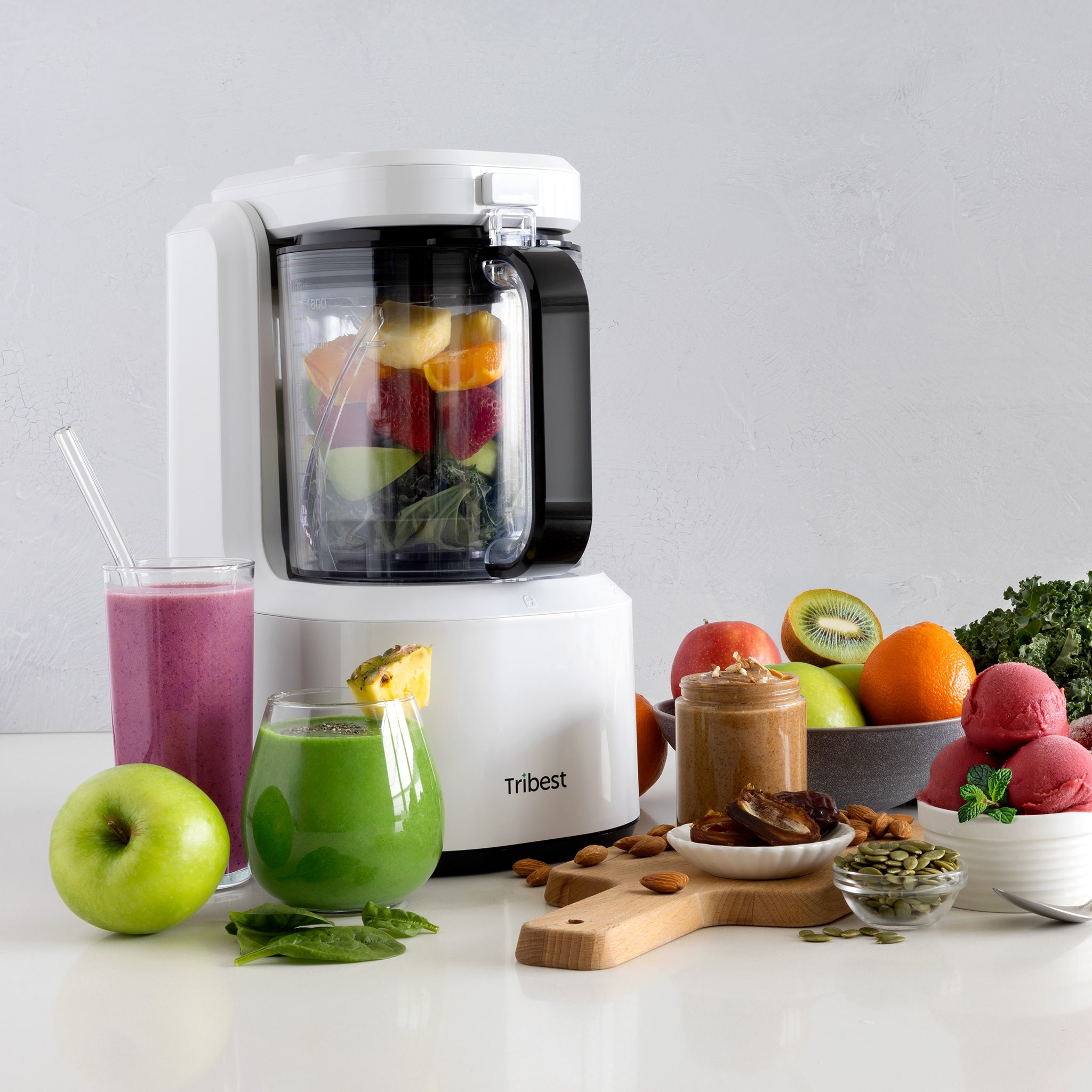 Backspin Contra-Rotating Vacuum Impact Blender — All-In-One Kitchen System