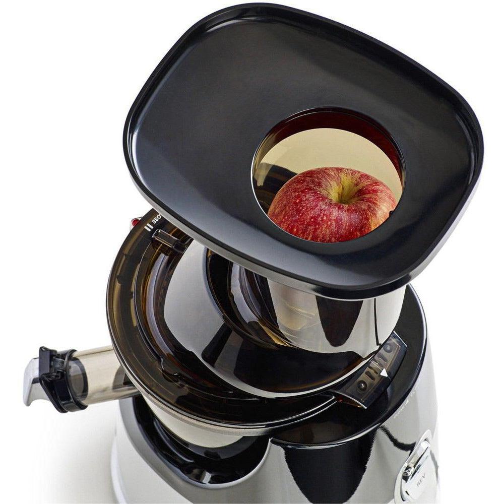 Omega MMV700S Mega Mouth Vertical Slow Juicer — 60 RPM, 10-Year Warranty