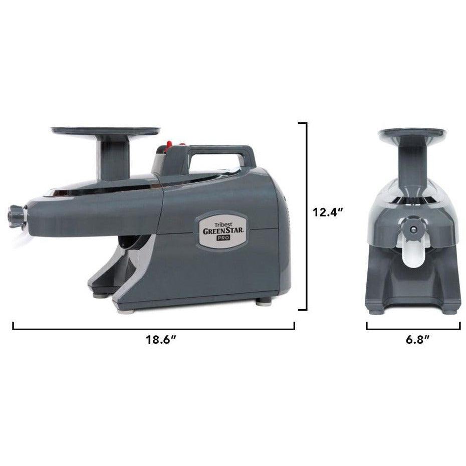 Tribest Greenstar Professional Twin Gear Juicer — Commercial Grade, 3-Year Warranty