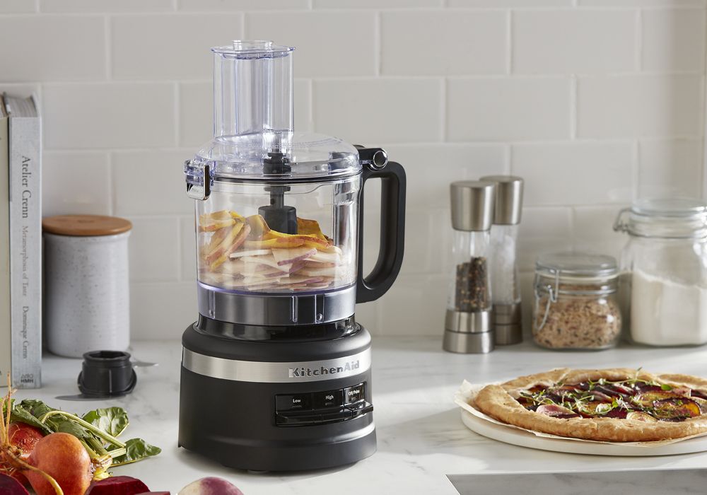 7-Cup Food Processor — Multi-Purpose Blade & Reversible Disc