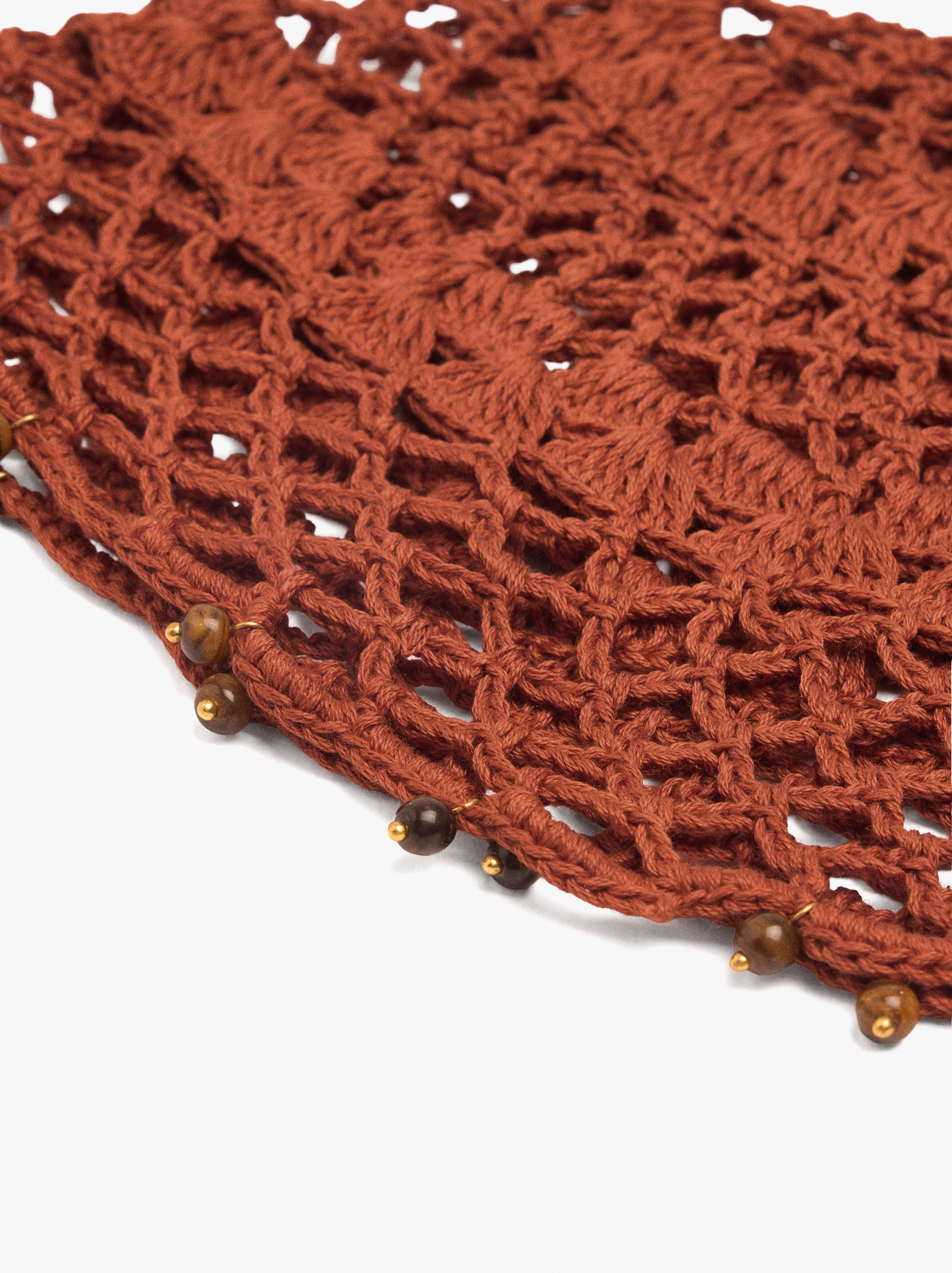 Gorro en crochet de algodón