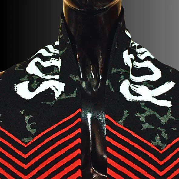 BUFANDA ROJINEGROS 1916