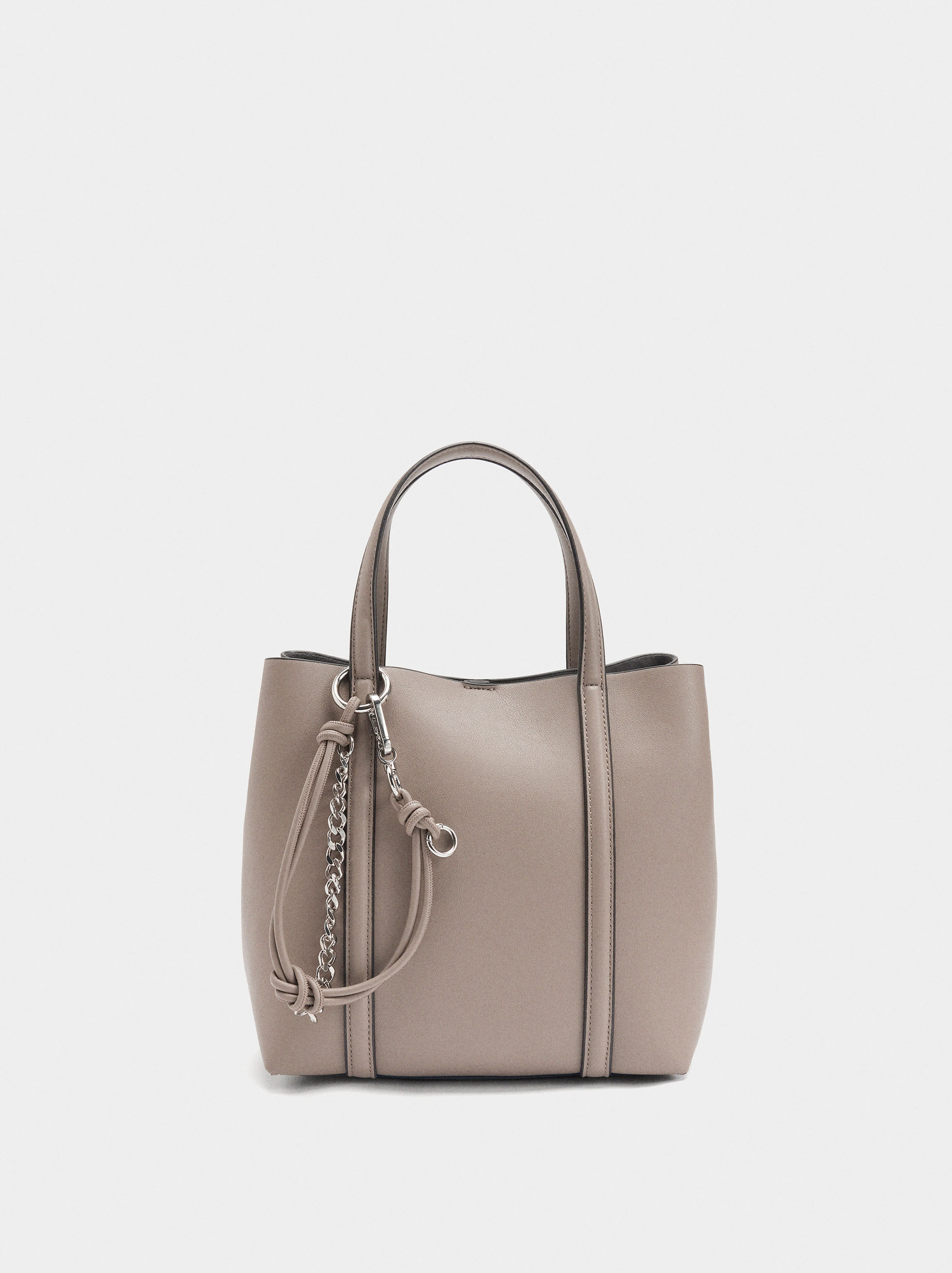 Bolso tote con correa M