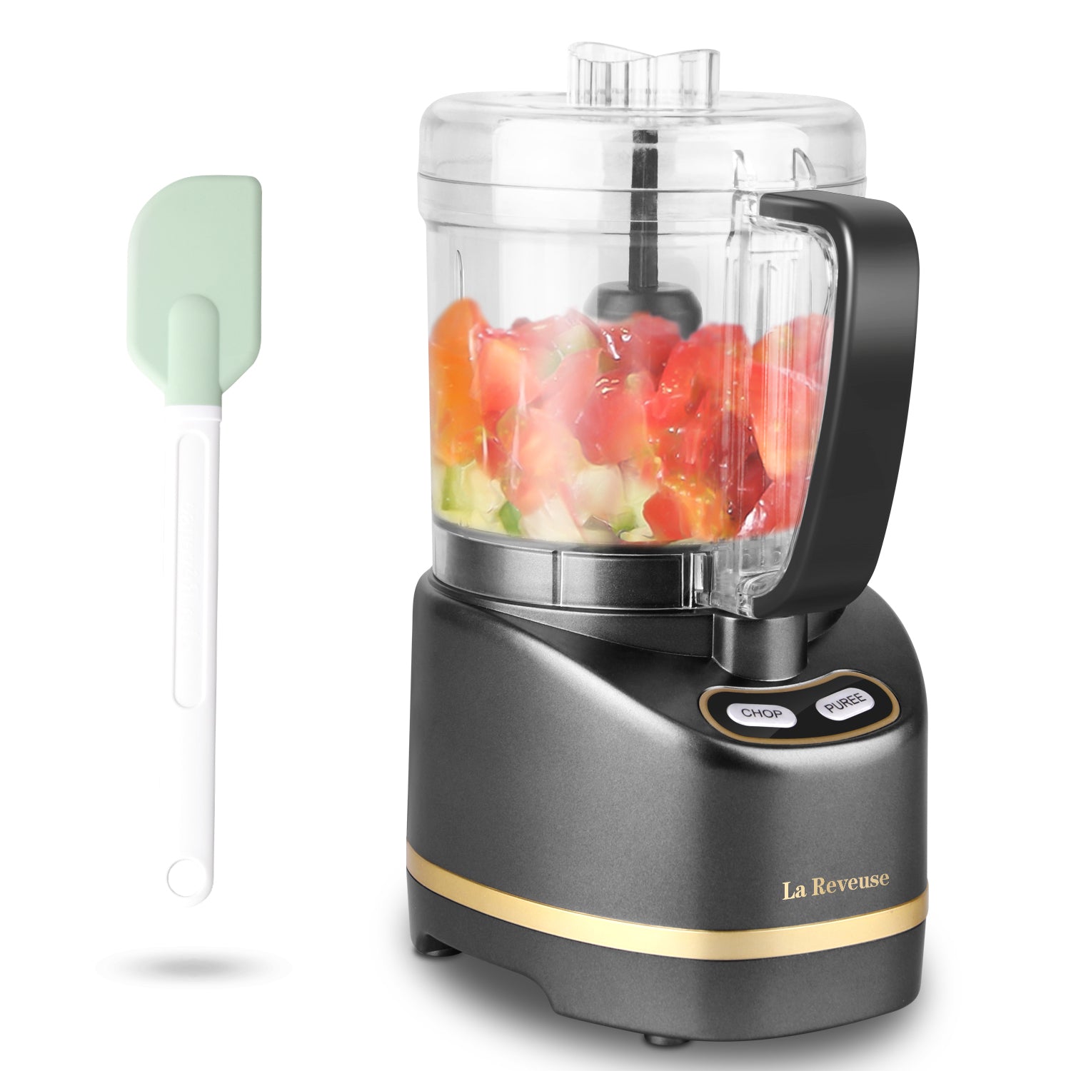 La Reveuse Electric Mini Food Processor — 200W, Mini Chopper