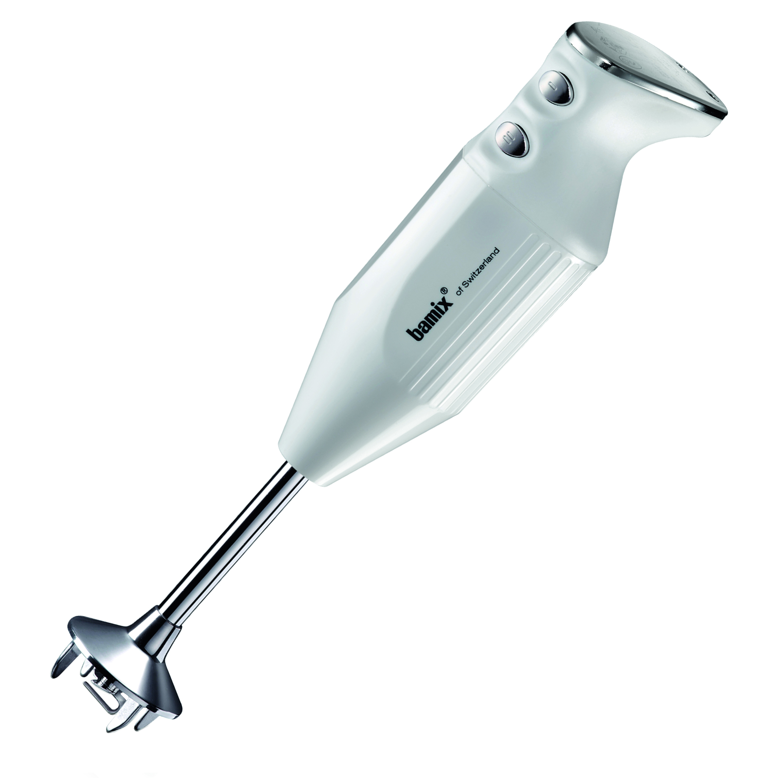 Bamix Maxx 350W Hand Blender — White, Includes Blades