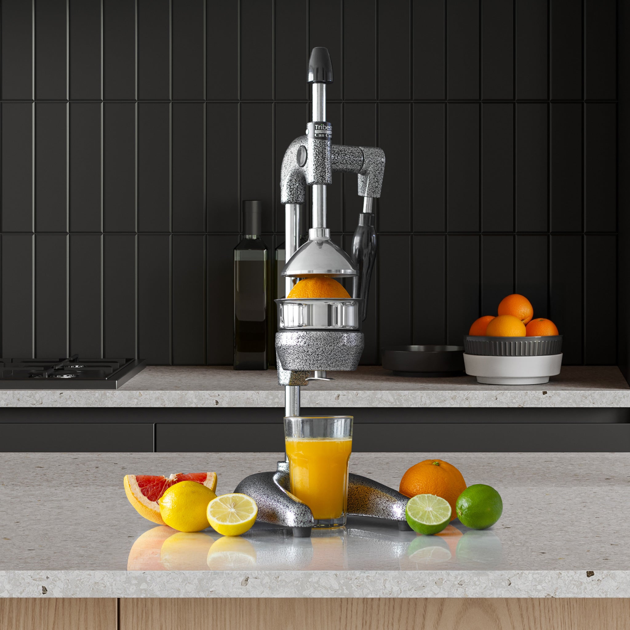 Tribest Professional® Cancan® Citrus Juicer — Manual Operation | Made in Turkey