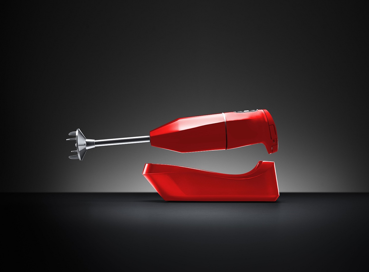 Bamix Cordless Hand Blender — Red