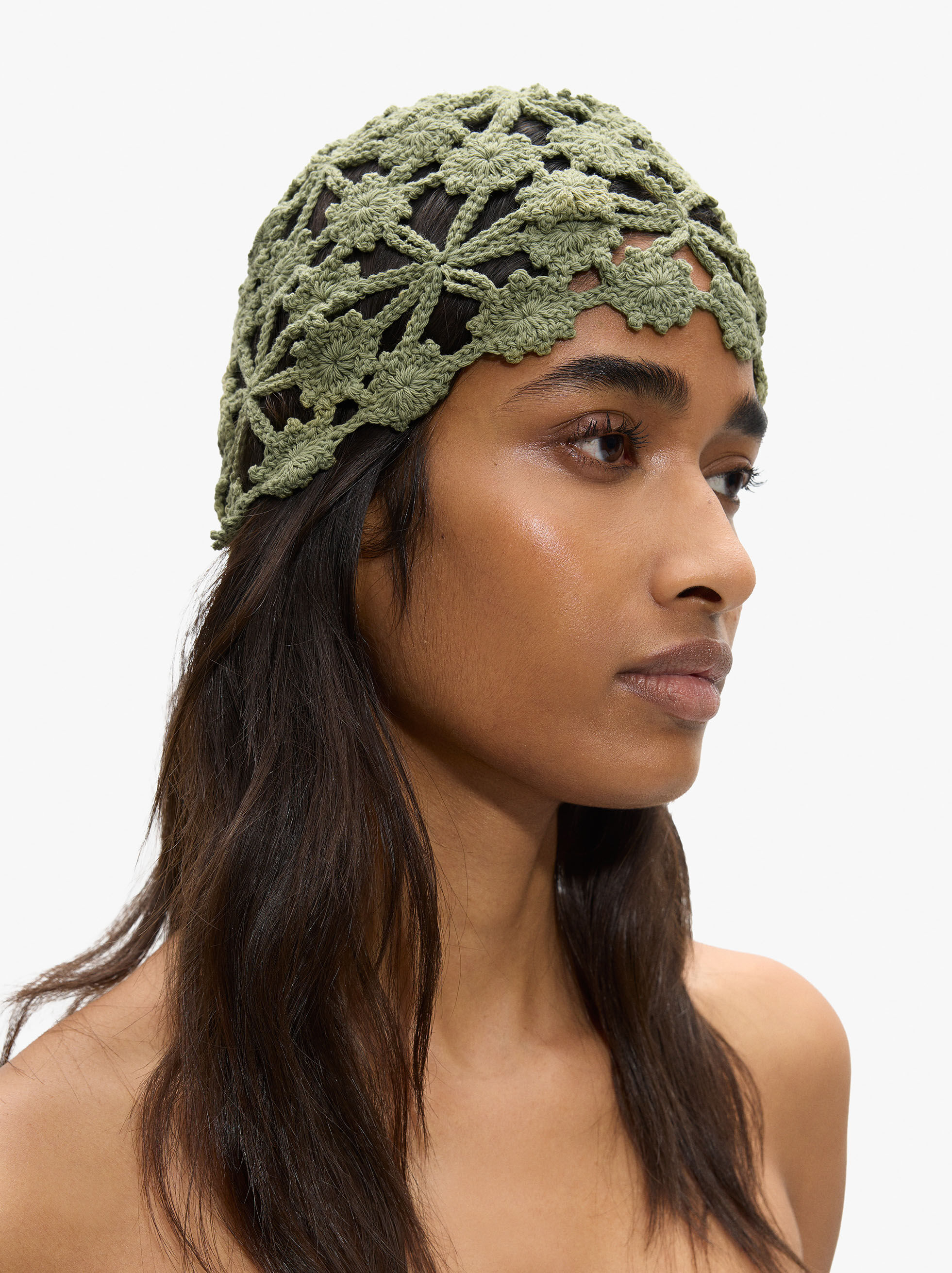 Gorro en crochet 100% algodón