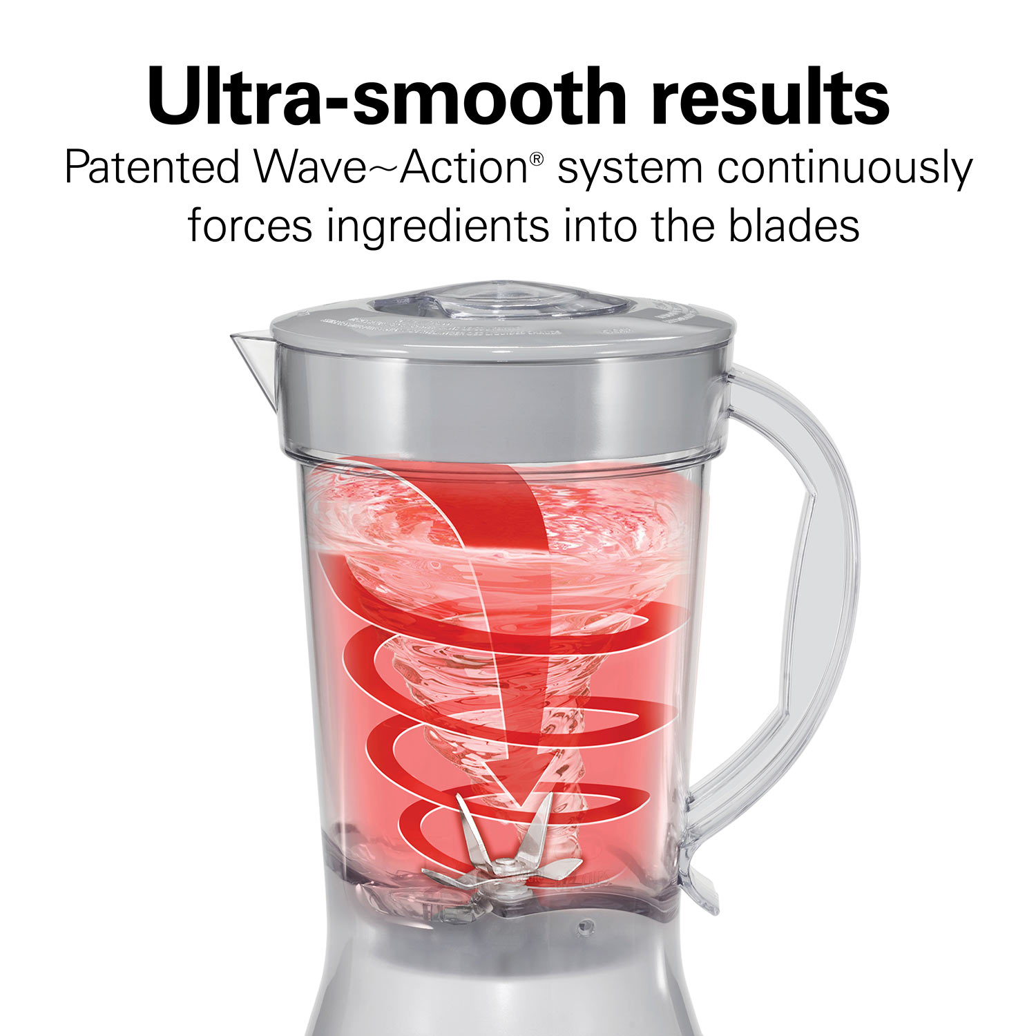 Hamilton Beach Smoothie Blender — 650W, 48oz Jar