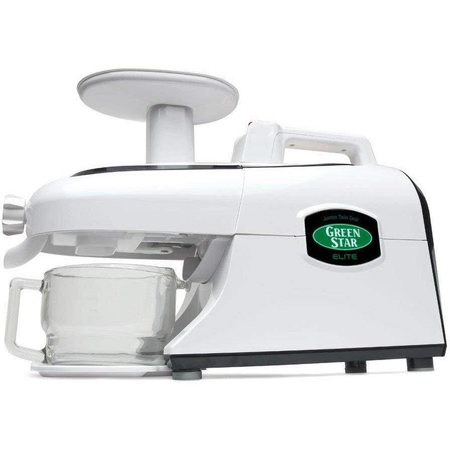 Tribest Greenstar Elite GSE5300 Twin Gear Juicer — 12-Year Warranty, Pasta Kit Included