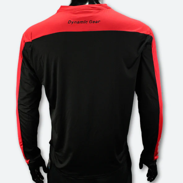 PLAYERA DE COMPRESION URBAN RED AND BLACK ATLAS FC