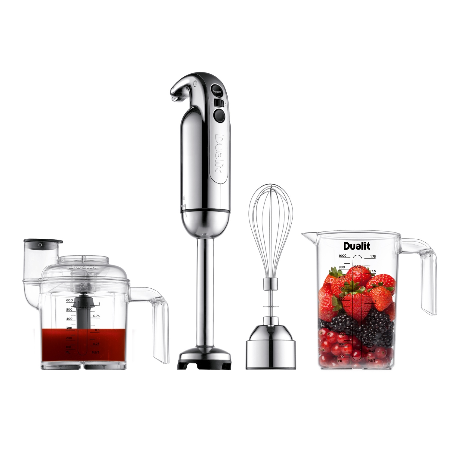 Dualit 700W Hand Blender — Includes Accessories