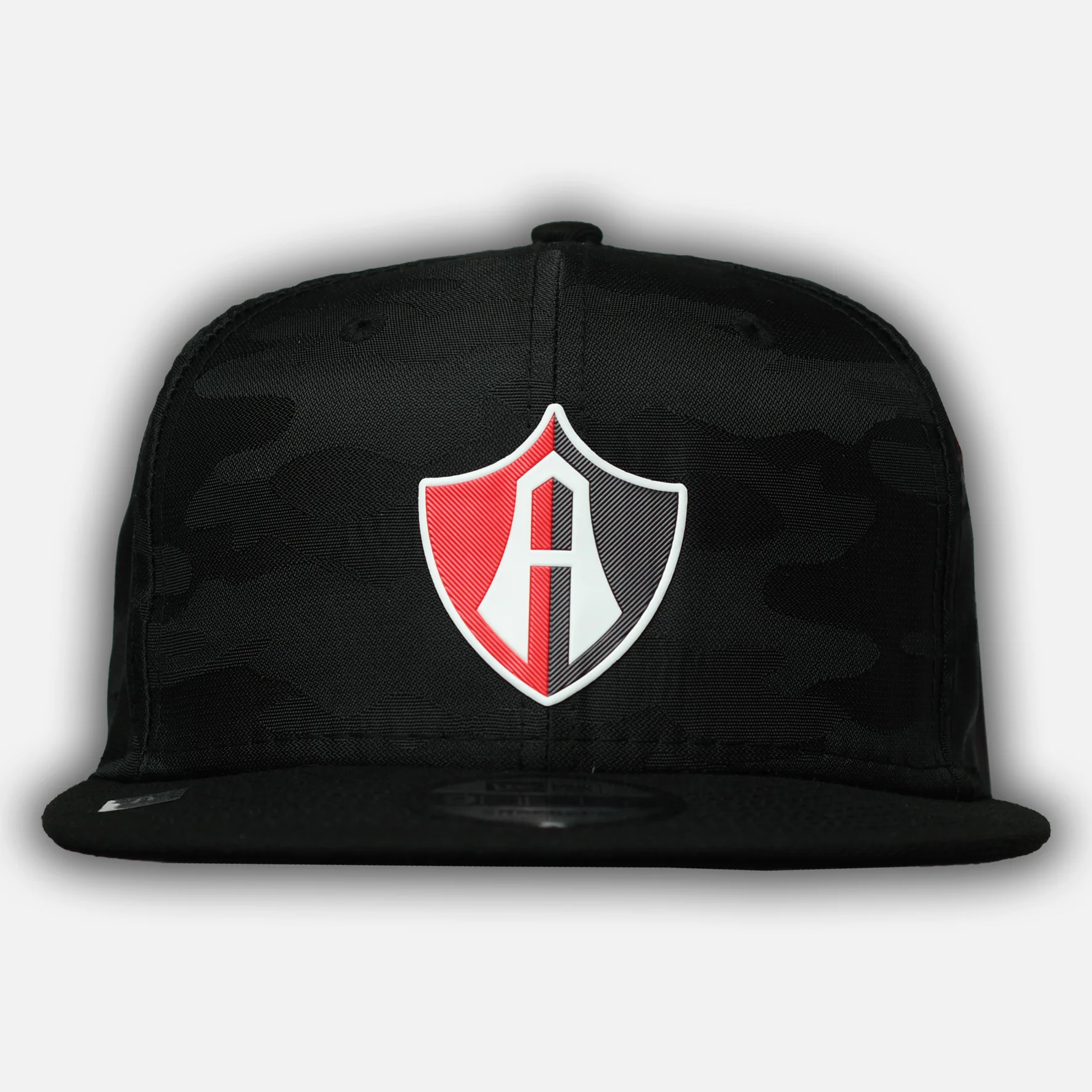 GORRA FLAT ESCUDO ATLAS FC CAMUFLAJE BLACK