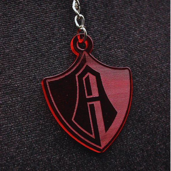LLAVERO ACRILICO ESCUDO ATLAS FC