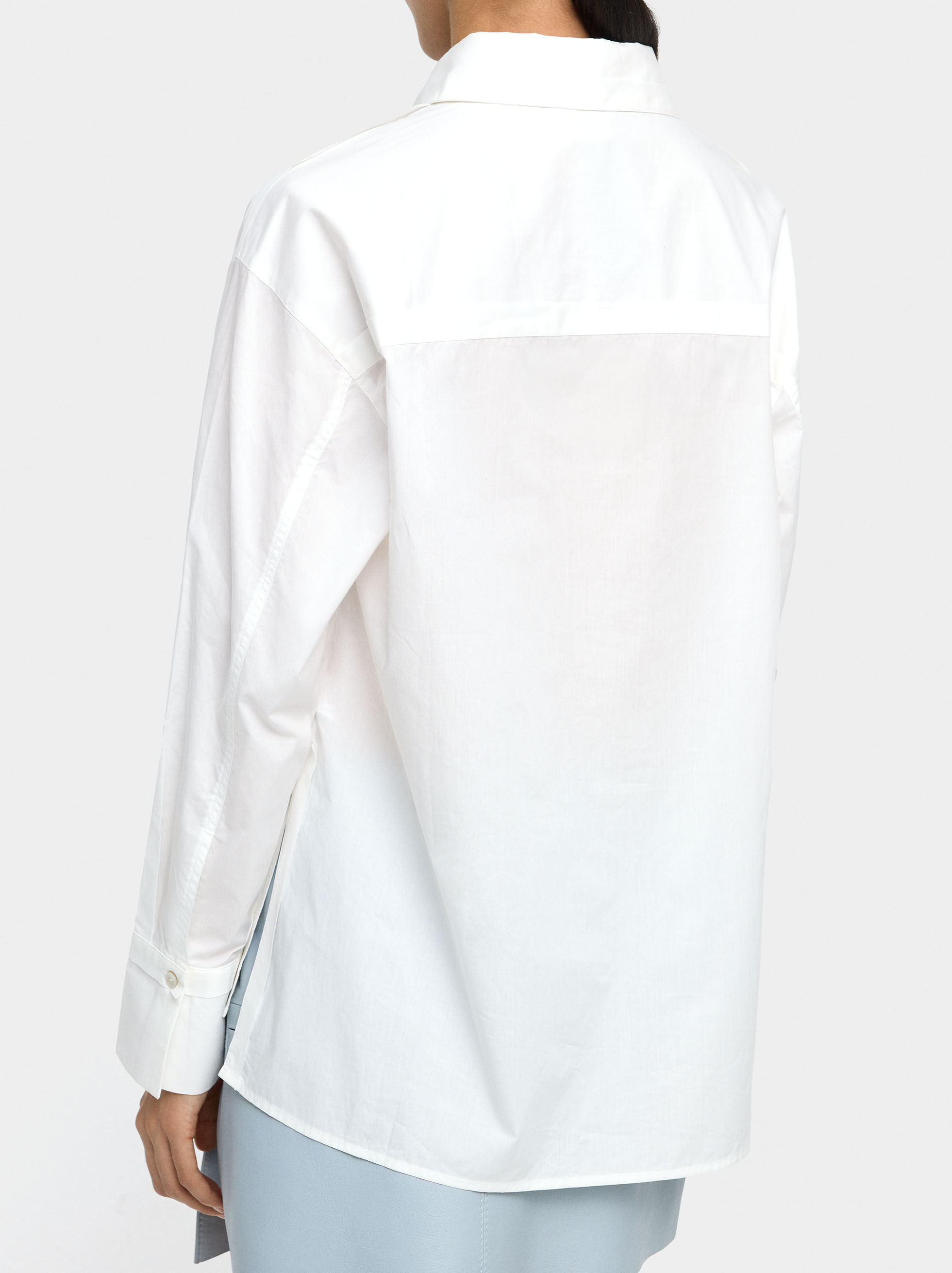 Camisa manga larga 100% algodón