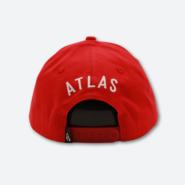 SPORT CAP ATLAS FC EN COLOR ROJO
