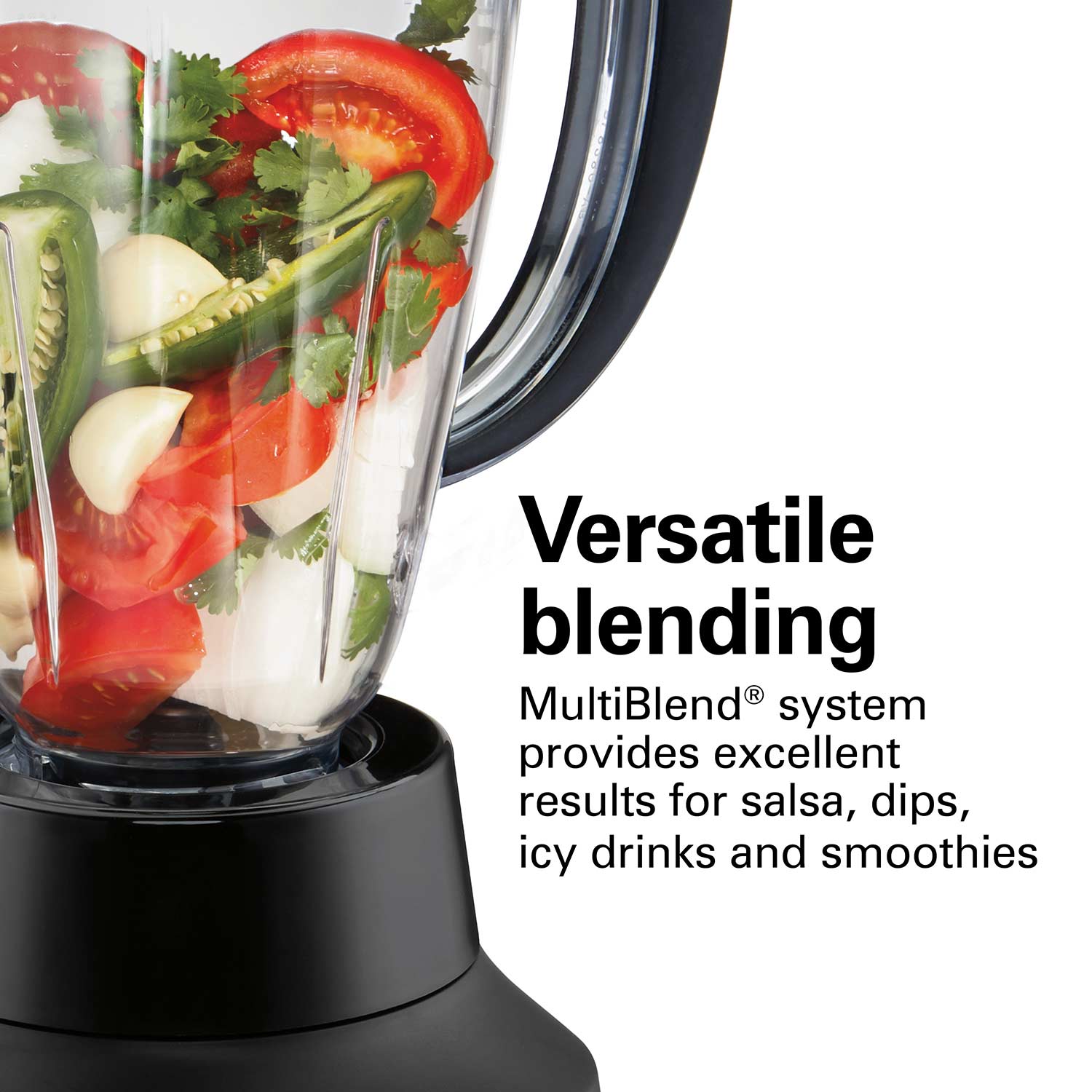 Hamilton Beach® MultiBlend® Blender — 800W, 48oz Tritan Jar