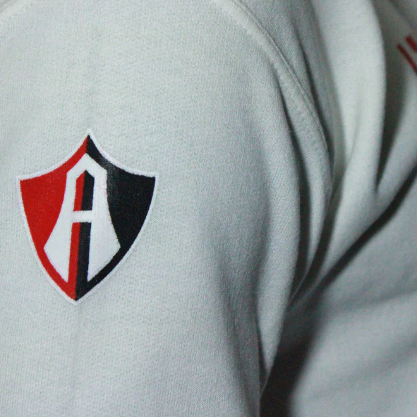 CREWNECK ATLAS FC ZORRO CLASICO GRAY OVER WHITE