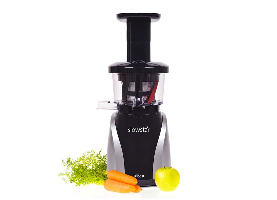 Tribest Slowstar Silver Vertical Slow Juicer