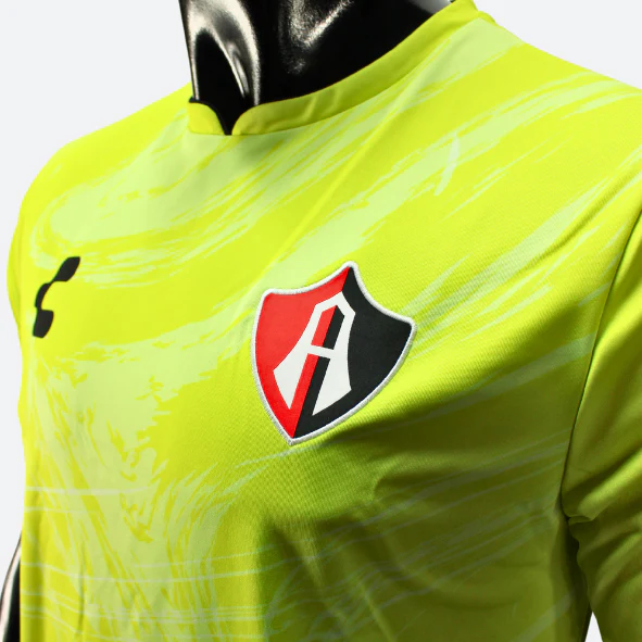 KIT OFICIAL DE ACADEMIAS DE FUTBOL ATLAS FC PARA ADULTO PORTERO