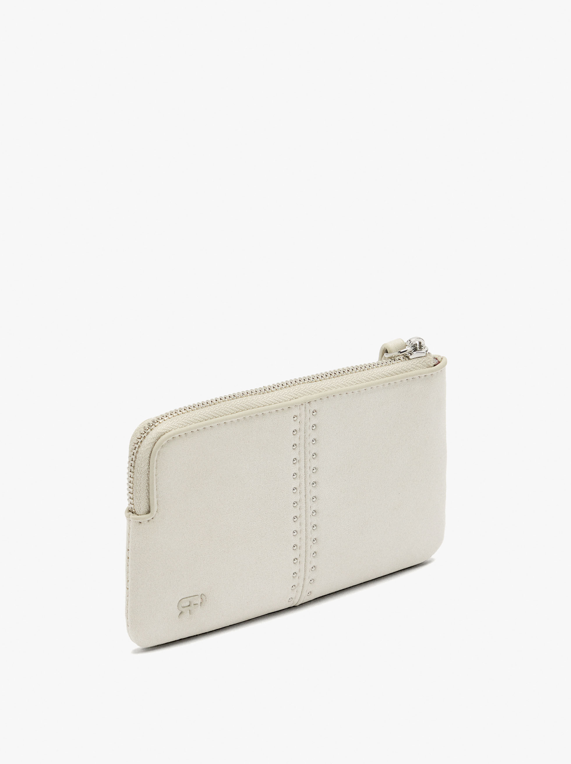 Bolso para monedas con detalles de corazón
