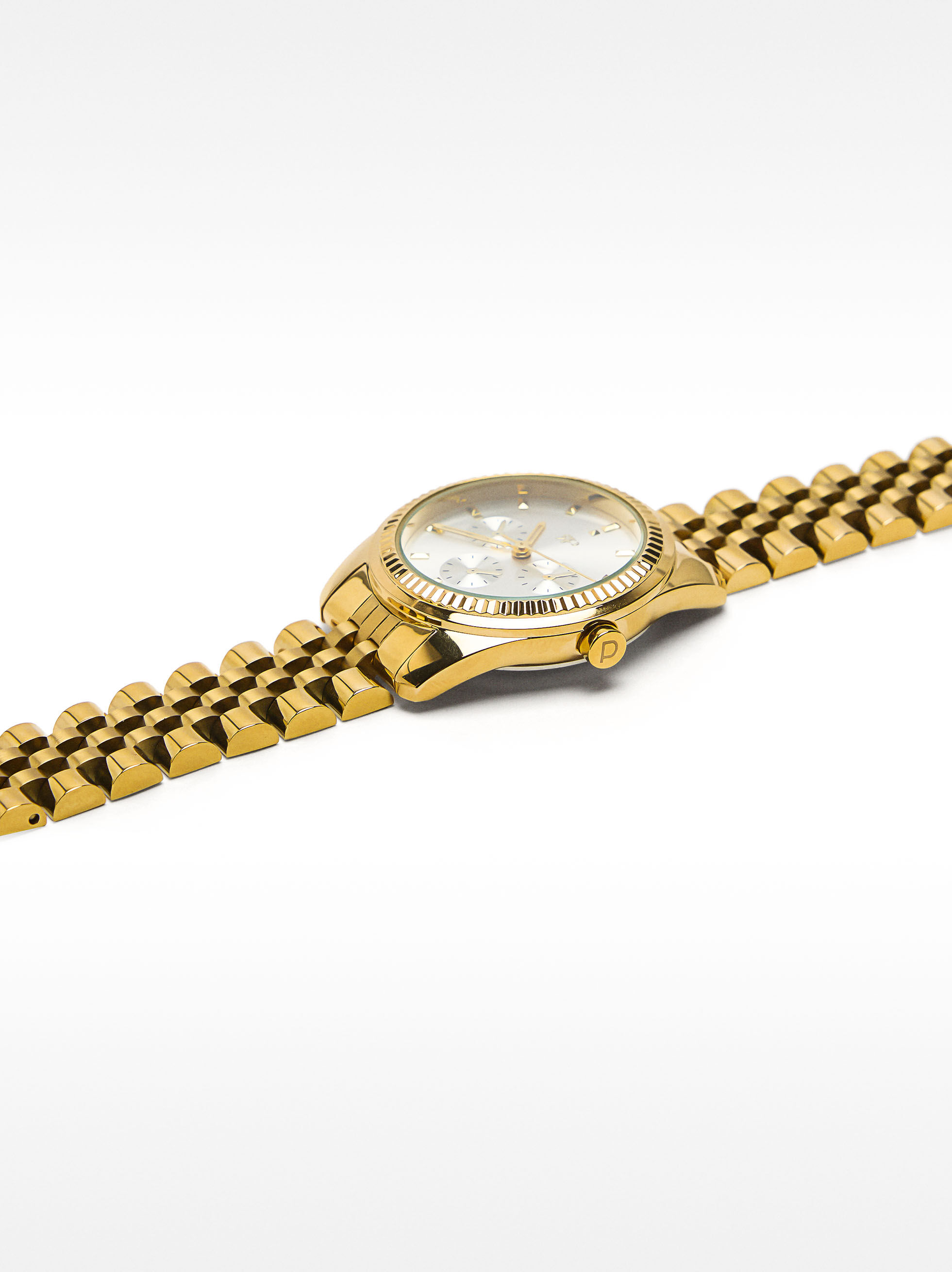 Reloj con pulsera de acero inoxidable