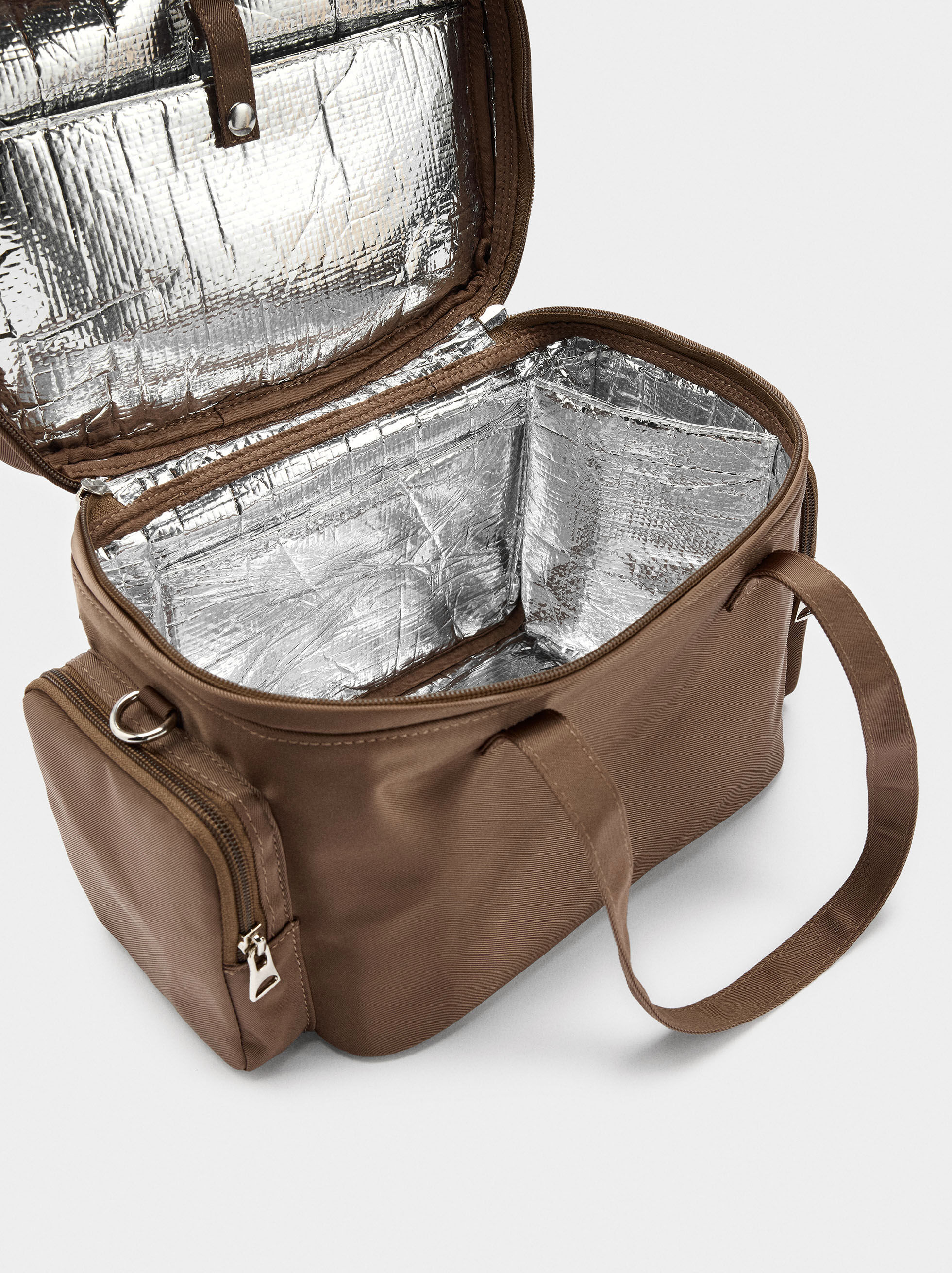 Mochila de nailon lisa