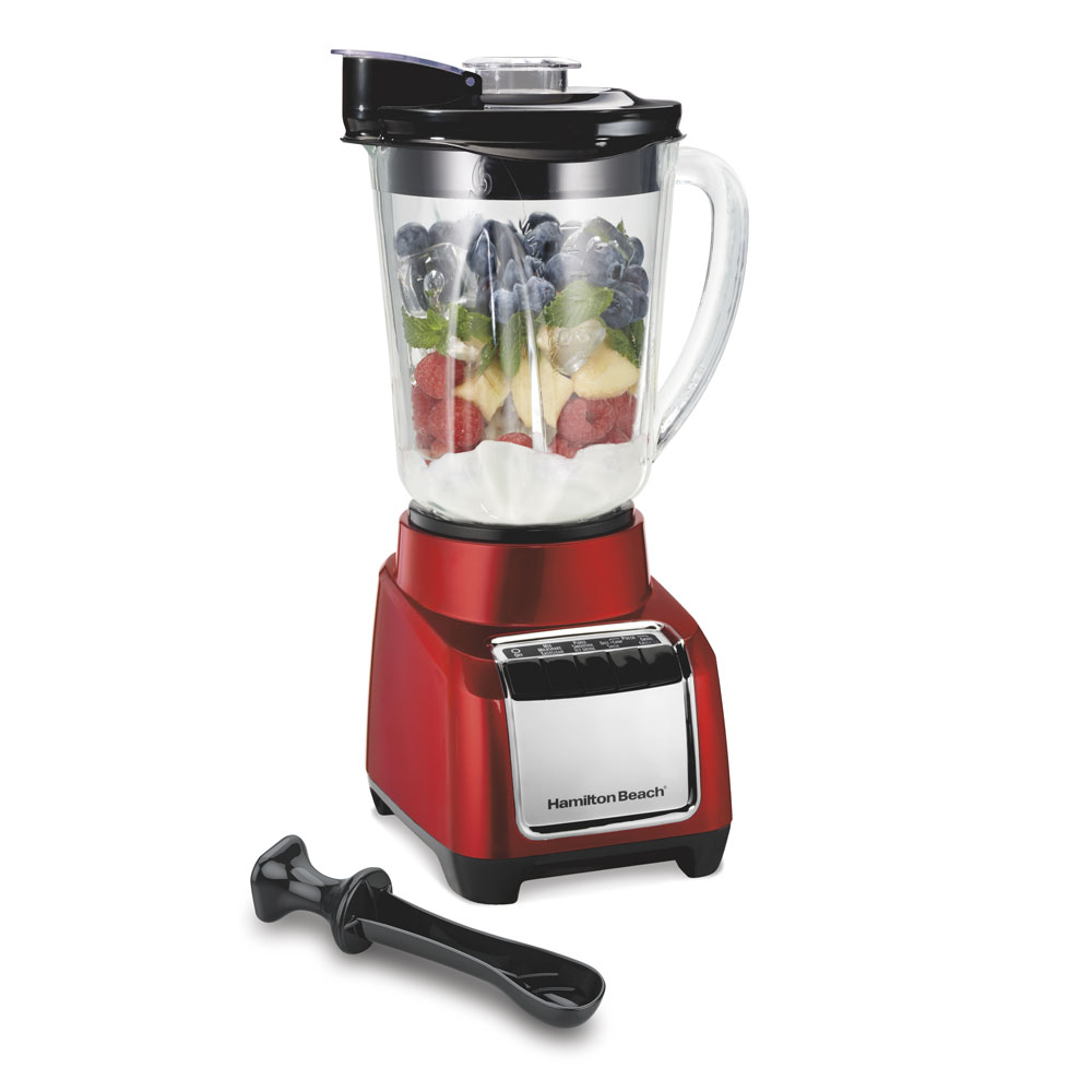 Hamilton Beach 825W Wave Action Blender — Red, Full-Size